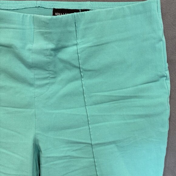 Nina Leonard XL Mint Green Stretch Pants Control Top Work Casual Plus Size - Picture 2 of 10